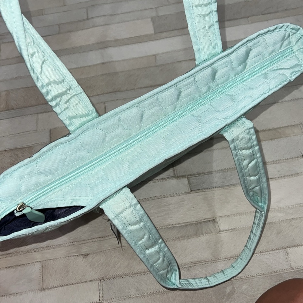 Ame & Lulu Light Blue tennis , pickleball , golf resort bag - Picture 12 of 14